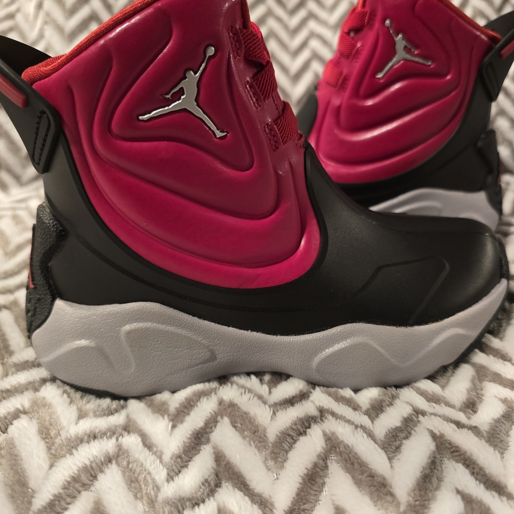 Kids' Black and Pink Athletic Shoes